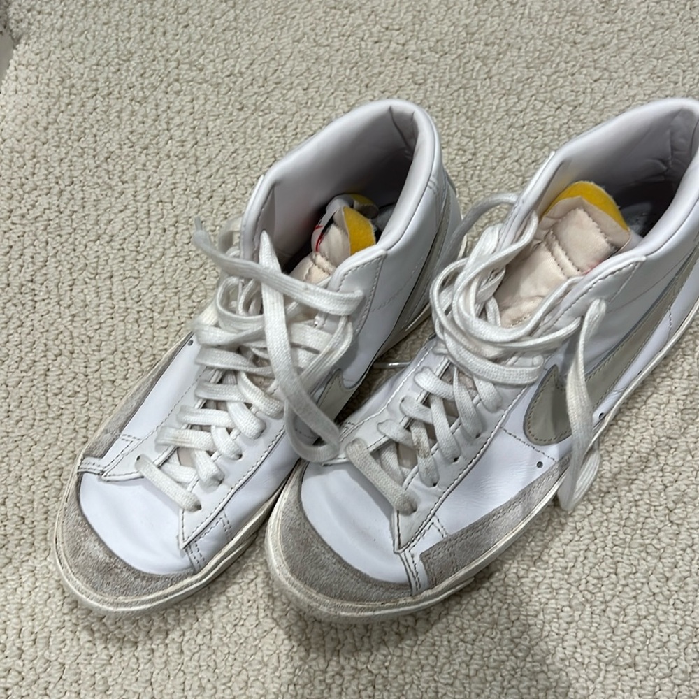 Nike high top blazers